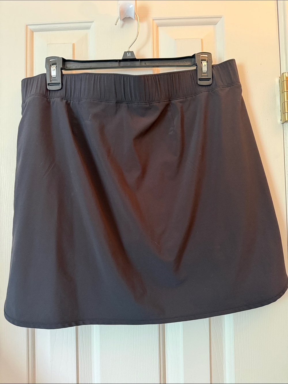 Athleta Black Activewear Skort with Zip Pockets - Picture 4 of 4